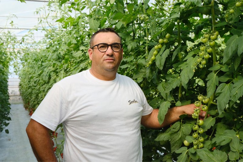 Fondatore dell'Azienda Agricola Scalia in serra